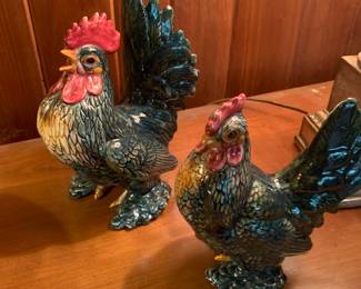 Pair of chickens