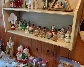 Christmas, wall shelf