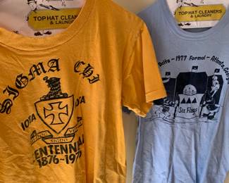 Fraternity tee shirts