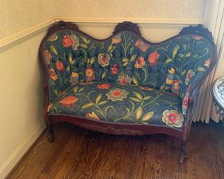 Pair of real Victorian sofas or davenports -need restoration