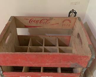 1972 Coke crate Coca-cola