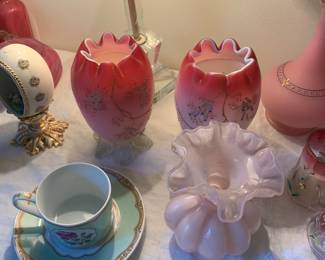 James K. Polk china tea cup and saucer