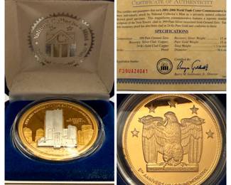 National Collector's Mint World Trade Center 5th Anniversary Commemorative coin