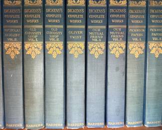 1890s Harper & Brothers "Dickens's Complete Works" 