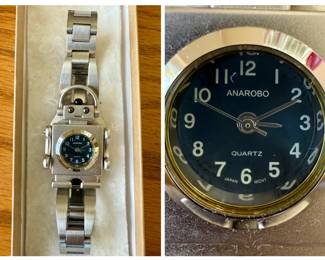 Anarobo Quartz Robot Wristwatch 