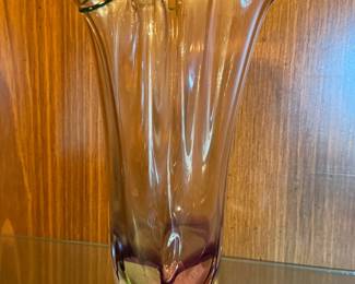 Art glass vase, possibly Adam Jablonski 