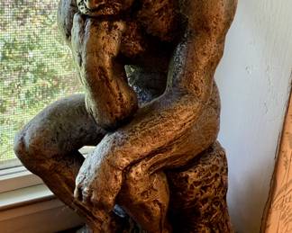 Austin Productions "The Thinker" statue