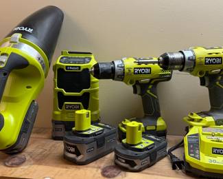 Ryobi One+ Power Tools and Batteries