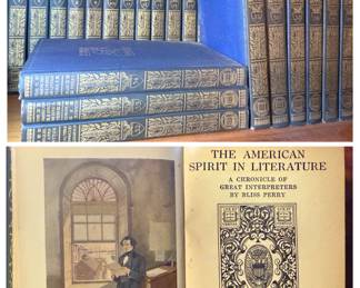 1918 Yale University Press "The American Spirit in Literature" Roosevelt Series