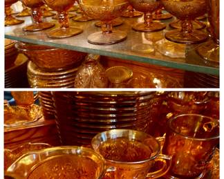 Marigold Carnival Glassware