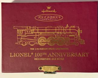 Hallmark Lionel 100th Anniversary locomotive ornament