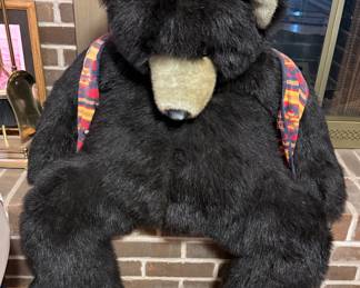 Mary Meyer  - Bart Black Bear Stuffed Animal 