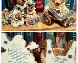 Boyd's Bears and Friends Limited Edition bear figurines