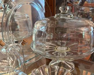 Glass Serving Pieces 