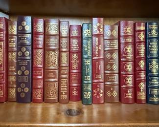 Easton Press leather-bound autographed editions