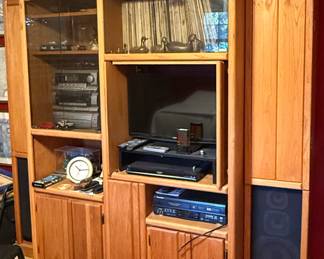 Wooden Entertainment Center
