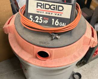 Ridgid Wet Dry Vac - 5.25 HP 16 Gal 