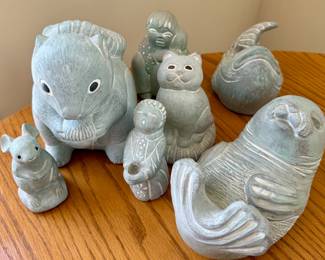 Isabel Bloom stone animal figurines