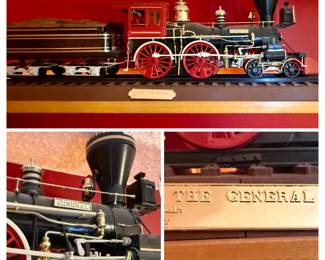 The General engine and coal car model train