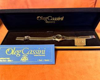 Oleg Cassini Quartz Wristwatch  