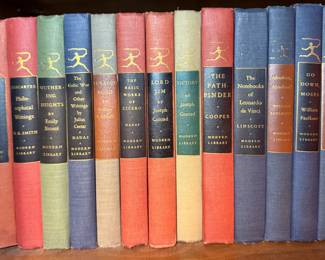 Modern Library series from the 1940s-60s