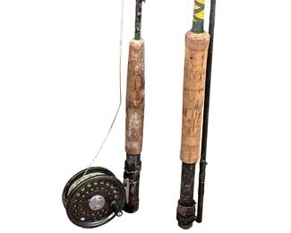 (3pc) Vintage Fishing Poles
