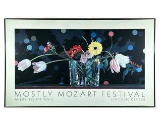 Ben Schonzeit Mostly Mozart Festival Poster
