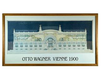 OTTO WAGNER LITHOGRAPH
