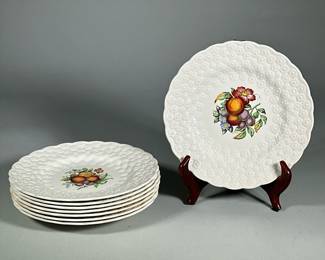(8pc) COPELAND SPODE ALDEN LUNCHEON PLATES
