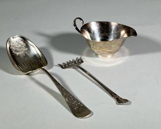 (3pc) MIXED STERLING SILVER ITEMS
