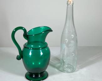 (2pc) Pitcher And Bottle

