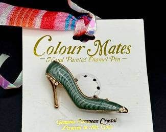 Colour Mates Hand Painted Enamel Pin
