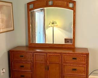 Stanley Mirrored Dresser
