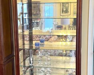 Light Up Curio Cabinet
