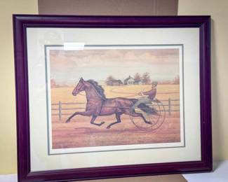Judith Zimmer Blinn Grandad’s Favorite Limited Edition Lithograph (853/950), Hand Signed & Framed
