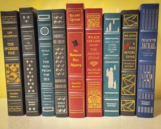 (10) Franklin Library Mystery Classics – Chandler, Hammett, Le Carré
