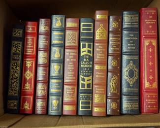 (11) Leatherbound Classics – Crane, Welty, Dickens, Stevenson

