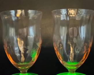 Weston Floral Cut Glasses