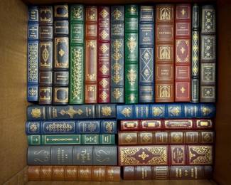 (40+) Easton Press & Franklin Library Leatherbound Classics – Dickens, Homer, Twain
