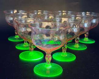 Weston Floral Cut Glasses