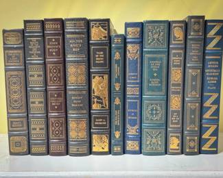 (11) Franklin Library Classics – Pulitzer Winners Hemingway, Michener, Williams
