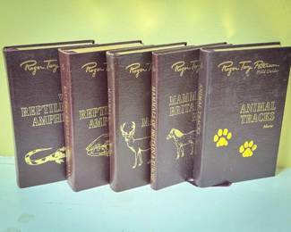 (5) Roger Tory Peterson Field Guides – Mammals, Reptiles, Animal Tracks
