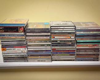 (50+) Mixed CD Lot – Rock, Jazz, Motown, and More
