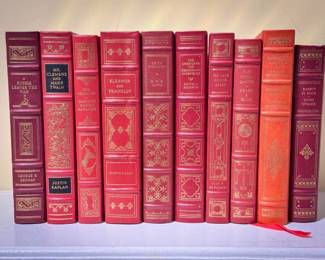 (10) Franklin Library Classics – Pulitzer Winners Rawlings, Wharton, Buck, Updike
