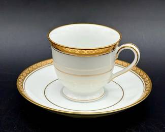 (8) Noritake Richmond Teacups & (8) Saucers

