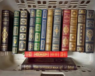 (14) Leatherbound Classics – Dickens, Dostoyevsky, Dumas, Tolstoy

