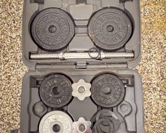 Fitness Gear 40lb Cast Iron Dumbbell Set*****
