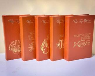 (5) Roger Tory Peterson Field Guides – Seashores, Shells, Fishes
