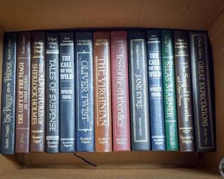 (27) Reader’s Digest Hardbound Classics – Dickens, Twain, London, Hardy
