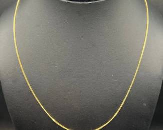 18” 14K Gold Necklace
